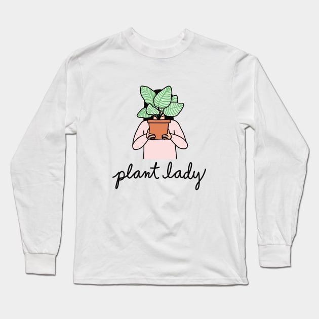 Plant Lady Long Sleeve T-Shirt by Ashleigh Green Studios